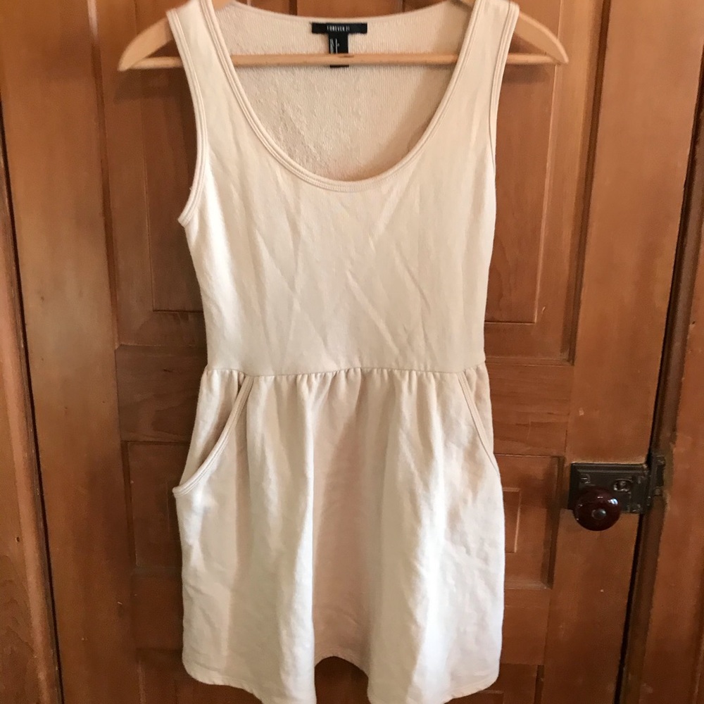 Tan tank dress